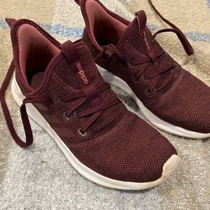 Adidas Maroon casual sneakers